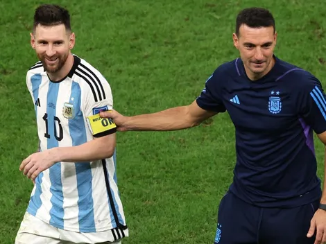 En plena sanción a Messi, Scaloni rompió el silencio: "Su futuro..."