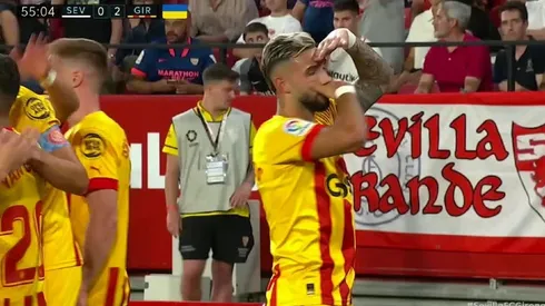 La celebración de Valentín Castellanos.