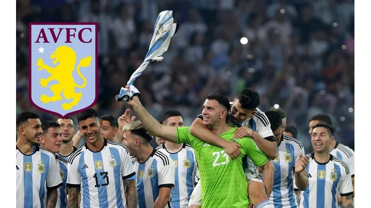 Dibu Martínez ya habría pedido tres jugadores de la Selección Argentina a la directiva del Aston Villa