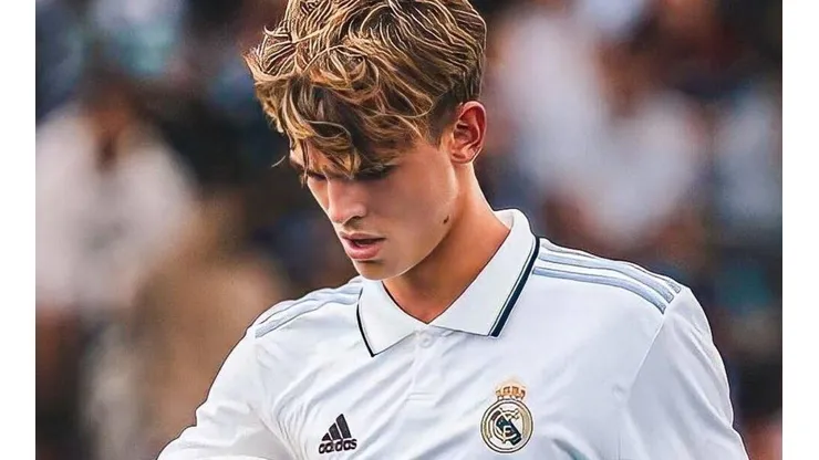 Nico Paz en Real Madrid