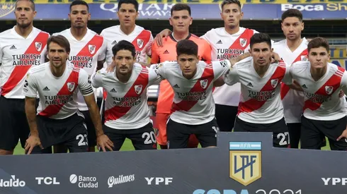 Ante Boca, Alan Díaz jugó su único partido en River.