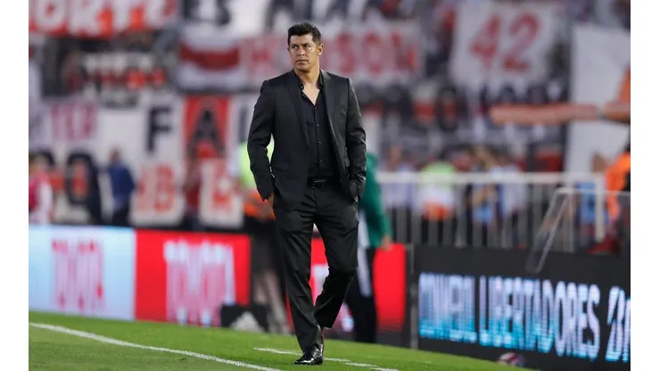 Jorge Almirón, nuevamente cara a cara con el "Millonario" (Foto: CA Lanús).