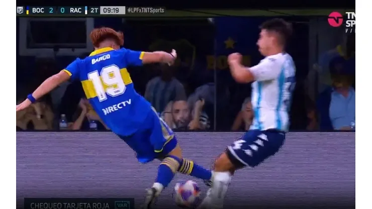 Se supo: por qué no expulsaron al Colo Barco contra Racing