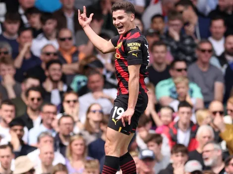 A Julián Álvarez le mostraron su gol ante el Fulham y quedó sorprendido: "Ni yo me lo creo"