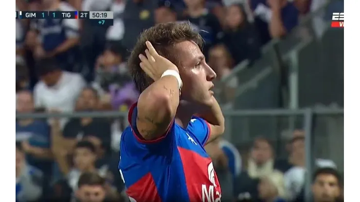 VIDEO | Retegui, a lo Riquelme, hizo el Topo Gigio tras un gol agónico