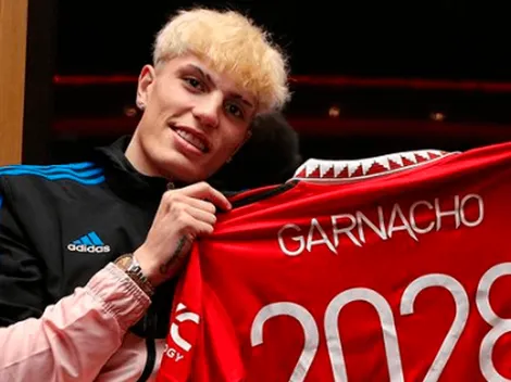 ¡Garnacho anunció que será papá y su hijo se llamará Enzo!