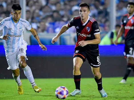 River no lo mereció y con uno menos empató ante Atlético Tucumán