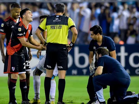 Demichelis se refirió a la insólita expulsión de Paradela: "Desequilibrio emocional"