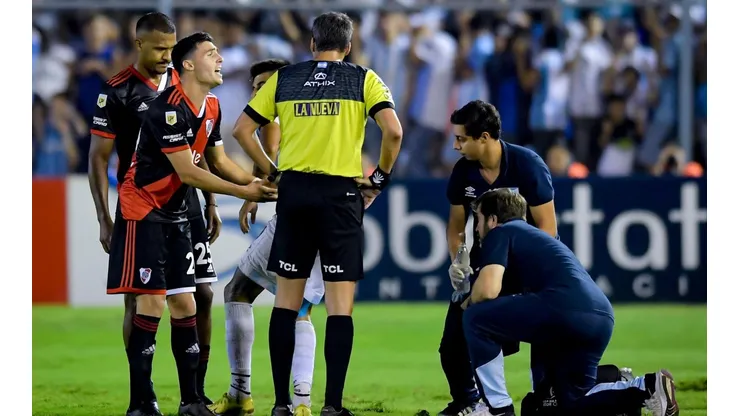 Demichelis se refirió a la insólita expulsión de Paradela: "Desequilibrio emocional"