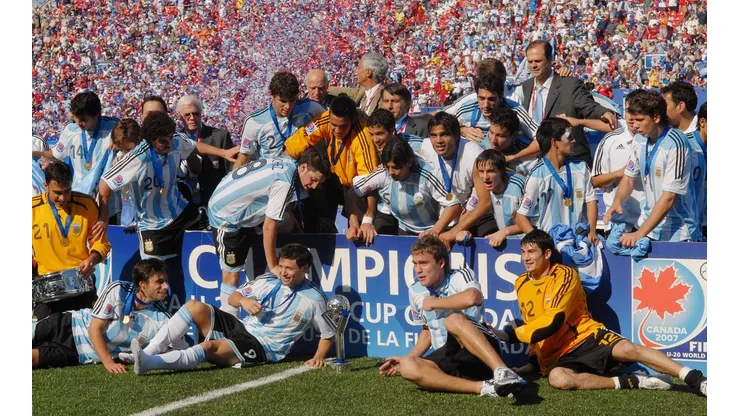 La última coronación argentina en el Mundial Sub-20.