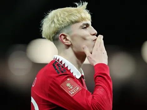 "Es Cristiano Ronaldo": el retoque estético de Garnacho que causó furor en las redes