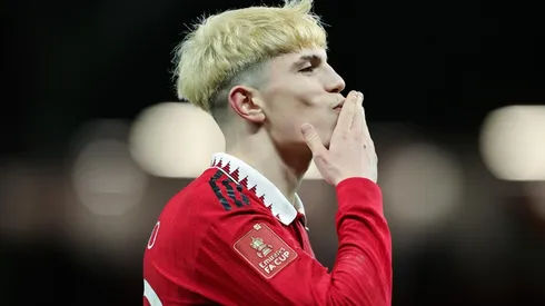 "Es Cristiano Ronaldo": el retoque estético de Garnacho que causó furor en las redes