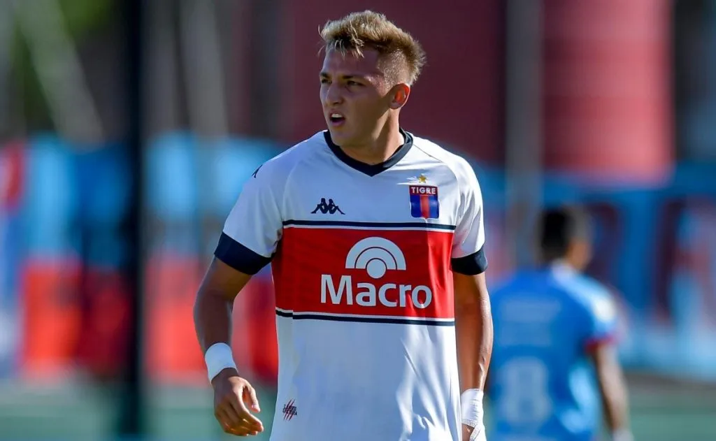 Mateo Retegui durante su paso por Tigre.