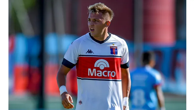 Mateo Retegui con la camiseta de Tigre.