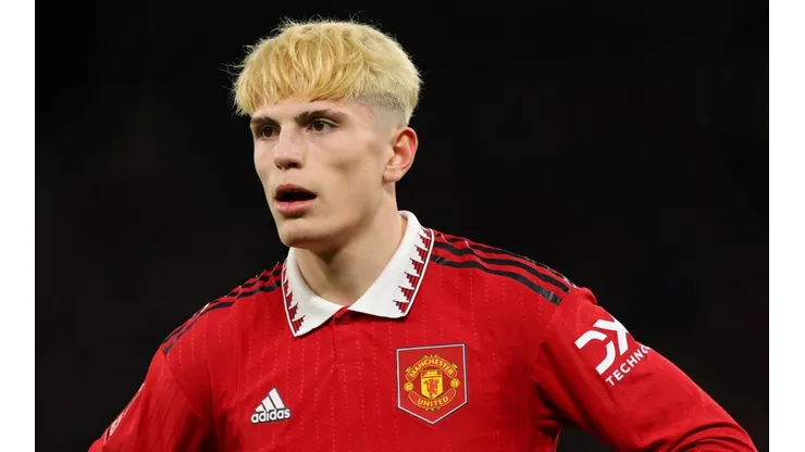 Alejandro Garnacho en Manchester United