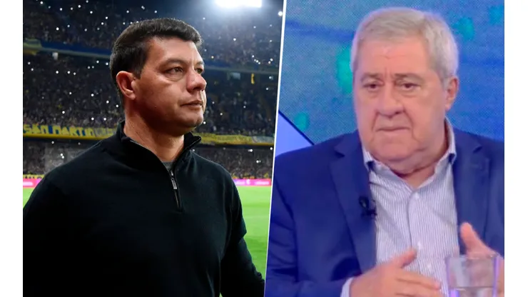 "Un buen jugador de fútbol": el palazo de Ameal a Battaglia por su paso como DT de Boca