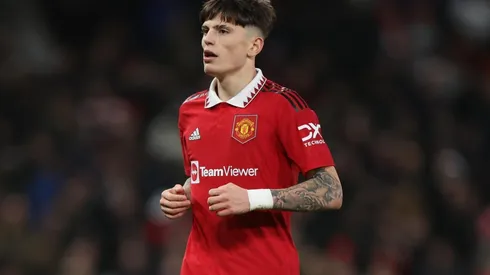 Alejandro Garnacho en Manchester United