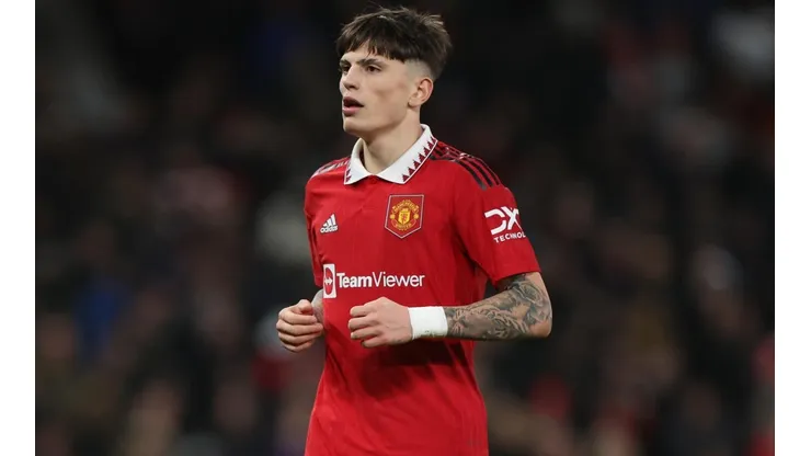 Alejandro Garnacho en Manchester United