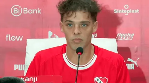 Santiago Maratea presentó la colecta para Independiente: "La plata va a ir a donde tiene que ir"