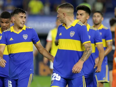 Última noticia: se lesionó un jugador de Boca y no estaría en el Superclásico