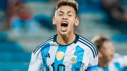 Echeverri en el Sudamericano Sub-17