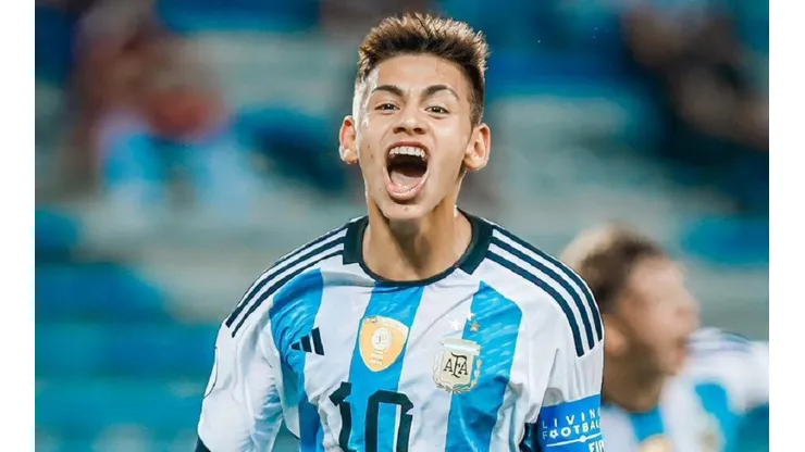 Echeverri en el Sudamericano Sub-17