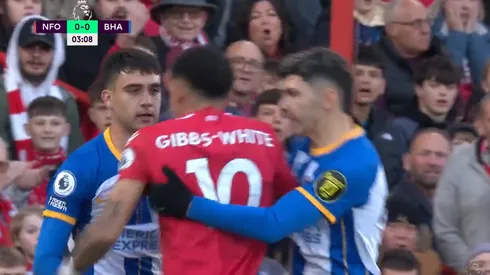La bronca de Buonanotte con Gibbs-White.