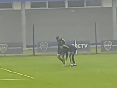 VIDEO | Tomás Díaz se rompió el tendón de Aquiles en su segunda práctica con la primera de Boca