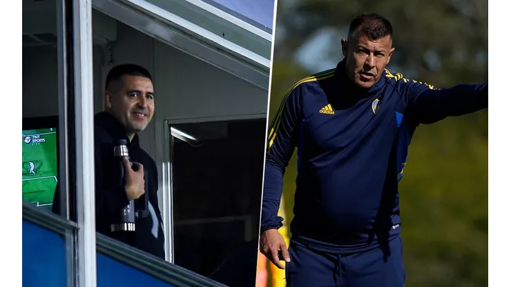 Contundente: los 3 objetivos que se plantearon Riquelme y Almirón para el futuro de Boca