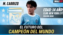 Nació en Estados Unidos y sueña con brillar en la Selección Argentina