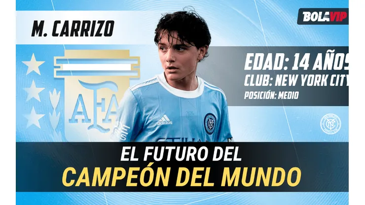 Nació en Estados Unidos y sueña con brillar en la Selección Argentina
