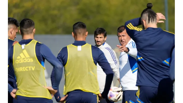 Sigue subiendo pibes: el hijo de un recordado ex Boca ya entrena en Primera con Almirón