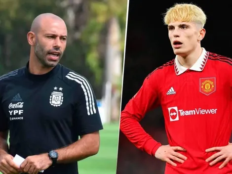 ¿Se complica la participación de Alejandro Garnacho?