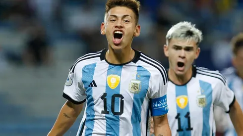 Claudio Echeverri, la figura de Argentina en el Sudamericano Sub-17.