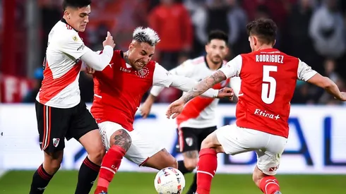 Partido entre River e Independiente en 2022