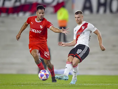 River venció a Independiente sin transpirar y es más puntero que nunca