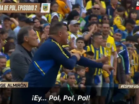 VIDEO | "¡Tenes la cinta!": el desesperado pedido de Almirón a Pol Fernández