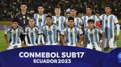 Argentina se mide ante Brasil por el Sudamericano Sub-17.