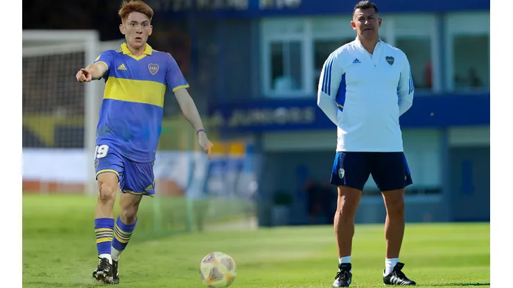 "Tiene en mente que...": el plan de Almirón para convertir a Barco en el jugador más importante de Boca