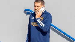 Riquelme se comunicó con Claudio Aquino.
