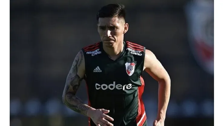 Matías Kranevitter, mediocampista de River que está relegado del plantel.