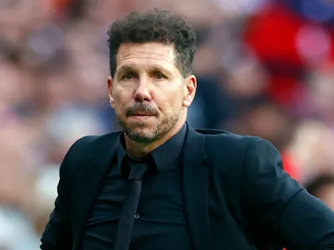 ¿Se queda? El presidente de Atlético Madrid se refirió al futuro de Diego Simeone