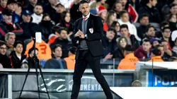 Martín Demichelis ya piensa en el partido del domingo.