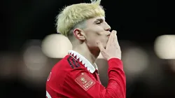 Alejandro Garnacho, con un pie y medio afuera del Mundial Sub-20.