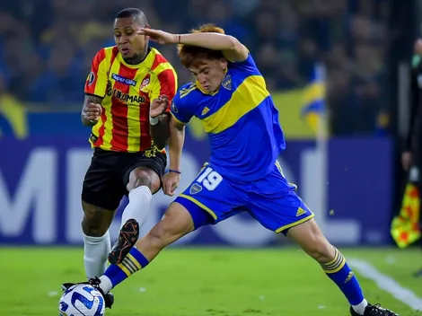 El emotivo posteo de Barco tras romperla en Boca: "No tengo palabras"