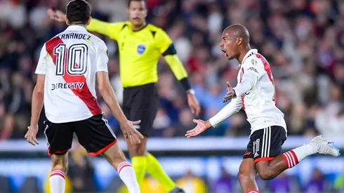 Nico De la Cruz marcó el primero de los cuatro goles de River.