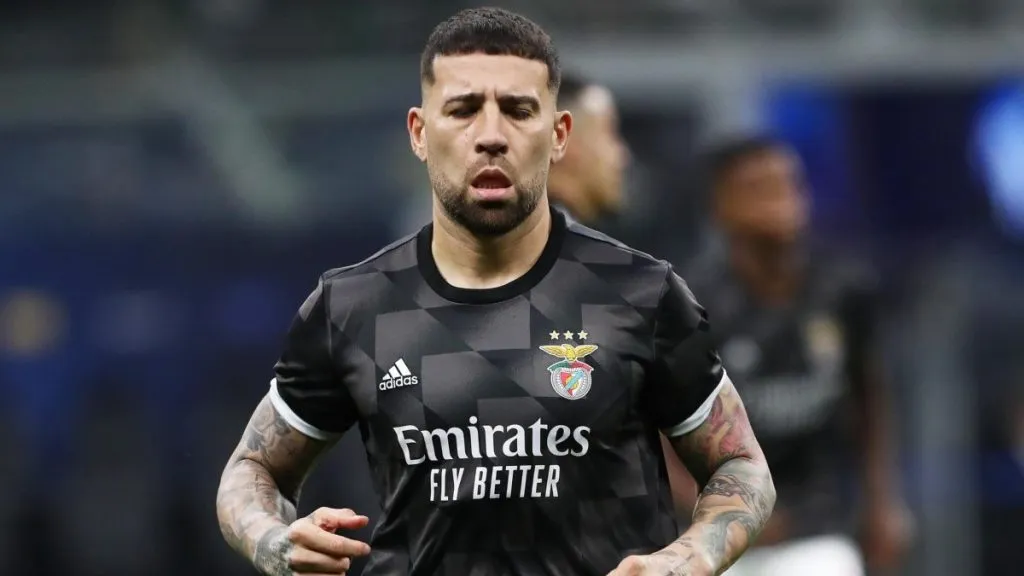 Nicolás Otamendi en Benfica.