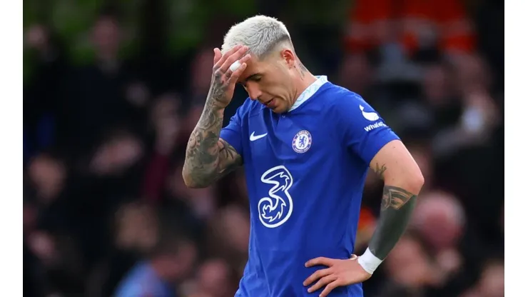 Enzo Fernández, eliminado con Chelsea de la Champions.