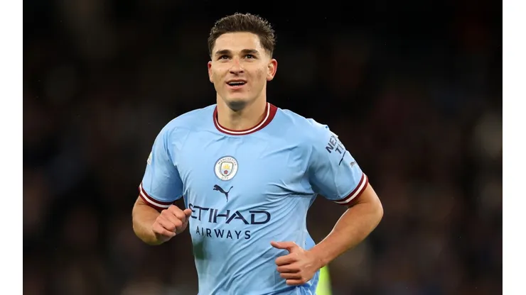 Julián Álvarez en Manchester City