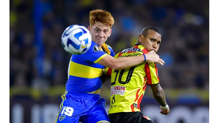 El Colo Barco, tras brillar en el triunfo de Boca: "Saben lo que trabajé para tener esta oportunidad"
